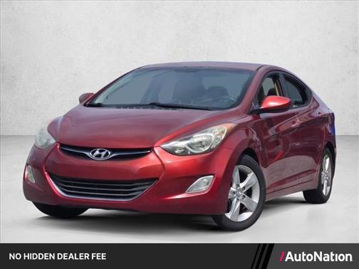 Sparkling Ruby 2013 Hyundai ELANTRA GLS