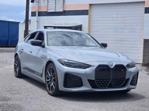 Brooklyn Grey Metallic 2023 BMW i4 Gran Coupe M50