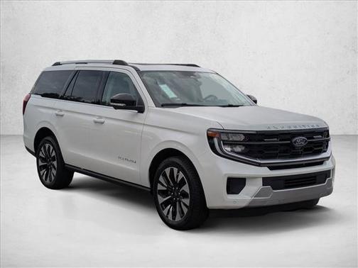 Star White Metallic Tri-Coat 2026 Ford Expedition Platinum