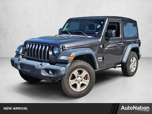 Granite Crystal Metallic Clearcoat 2018 Jeep Wrangler Sport S