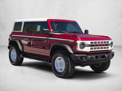 Ruby Red Metallic Tinted Clearcoat 2026 Ford Bronco Heritage Edition
