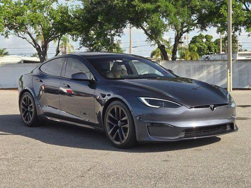 Stealth Grey 2023 Tesla Model S Dual Motor All-Wheel Drive