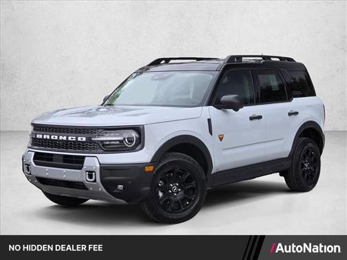 Space White Metallic 2026 Ford Bronco Sport Badlands