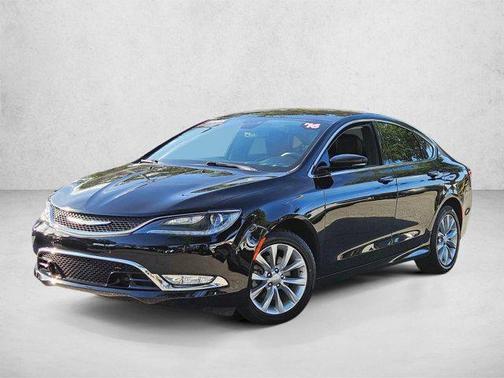 Black Clearcoat 2016 Chrysler 200 C
