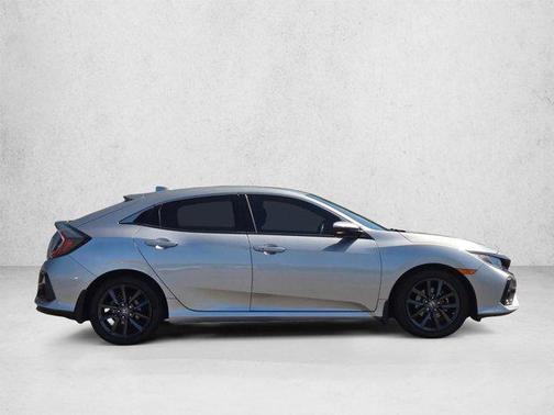 Gray 2021 Honda Civic EX