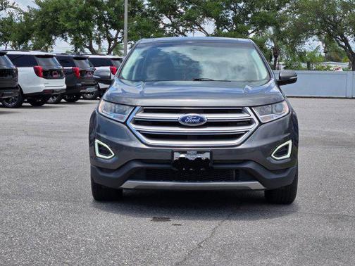 Silver/Gray 2015 Ford Edge SEL