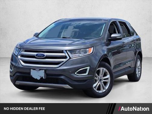 Silver/Gray 2015 Ford Edge SEL