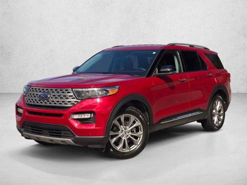 Rapid Red Metallic Tinted Clearcoat 2021 Ford Explorer Limited
