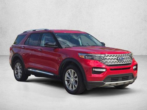 Rapid Red Metallic Tinted Clearcoat 2021 Ford Explorer Limited