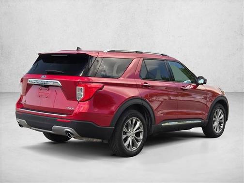 Rapid Red Metallic Tinted Clearcoat 2021 Ford Explorer Limited