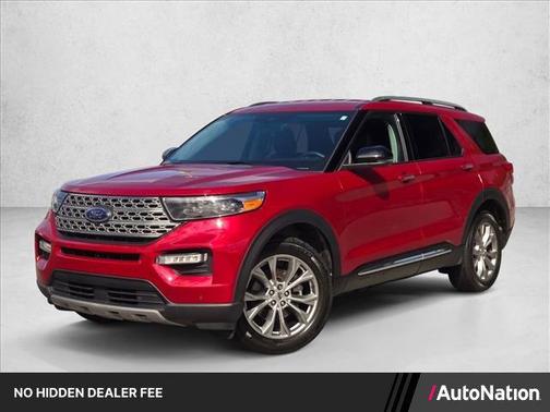 Rapid Red Metallic Tinted Clearcoat 2021 Ford Explorer Limited