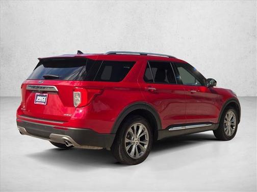 Rapid Red Metallic Tinted Clearcoat 2021 Ford Explorer Limited