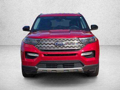 Rapid Red Metallic Tinted Clearcoat 2021 Ford Explorer Limited