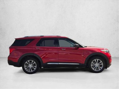 Rapid Red Metallic Tinted Clearcoat 2021 Ford Explorer Limited