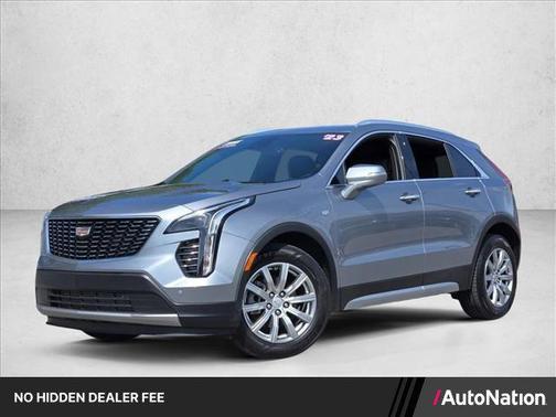 Argent Silver Metallic 2023 Cadillac XT4 Premium Luxury