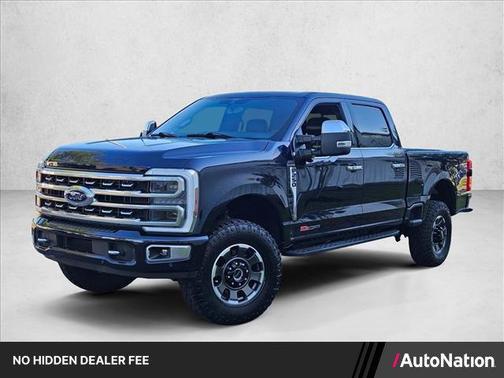 Antimatter Blue Metallic 2024 Ford F-250 Platinum