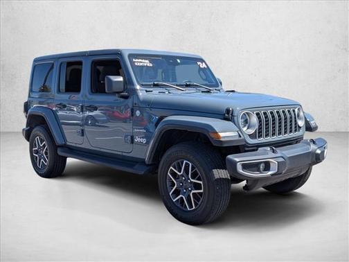 Anvil Clear Coat 2024 Jeep Wrangler 4-Door Sahara 4x4