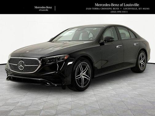 Black 2026 Mercedes-Benz E-Class E 350 4MATIC