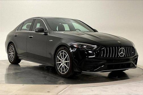 Black 2023 Mercedes-Benz AMG C 43 Base 4MATIC