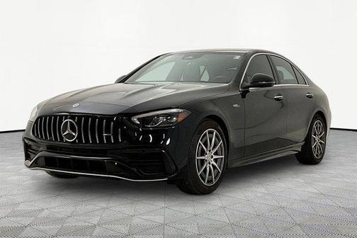 Black 2023 Mercedes-Benz AMG C 43 Base 4MATIC