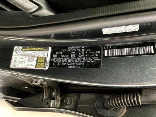 Gravity Gray 2024 Kia Forte LX