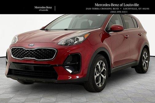 Hyper Red 2021 Kia Sportage LX