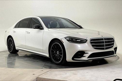 Diamond White 2022 Mercedes-Benz S-Class S 580 4MATIC