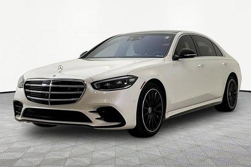 Diamond White 2022 Mercedes-Benz S-Class S 580 4MATIC