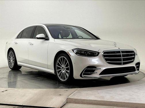 Diamond White 2022 Mercedes-Benz S-Class S 580 4MATIC