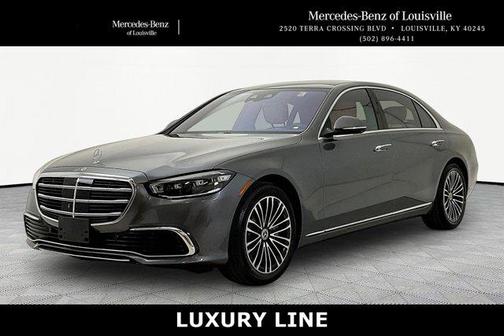 Selenite Gray Metallic 2023 Mercedes-Benz S-Class S 500 4MATIC