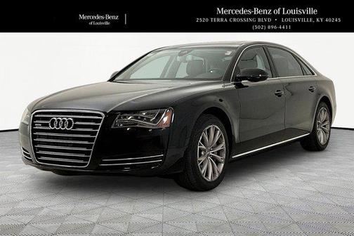 Phantom Black Pearl 2014 Audi A8 L 3.0T