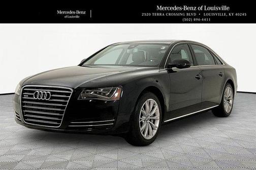 Phantom Black Pearl 2014 Audi A8 L 3.0T