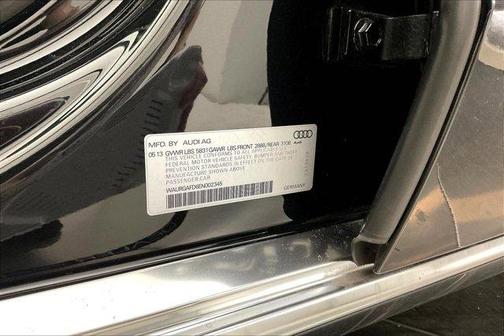 Phantom Black Pearl 2014 Audi A8 L 3.0T