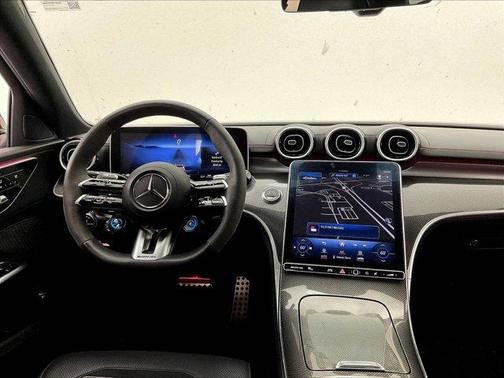 Polar White 2023 Mercedes-Benz AMG C 43 Base 4MATIC