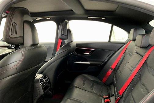 Polar White 2023 Mercedes-Benz AMG C 43 Base 4MATIC