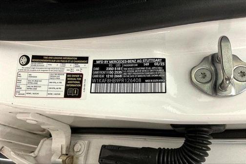 Polar White 2023 Mercedes-Benz AMG C 43 Base 4MATIC