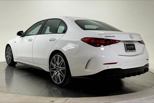 Polar White 2023 Mercedes-Benz AMG C 43 Base 4MATIC
