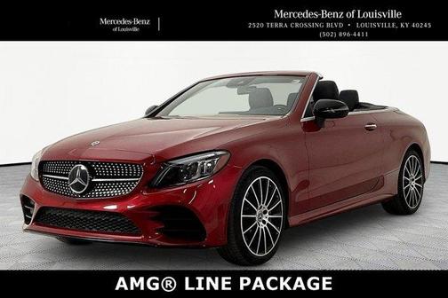 MANUFAKTUR Cardinal Red Metallic 2023 Mercedes-Benz C-Class C 300 4MATIC