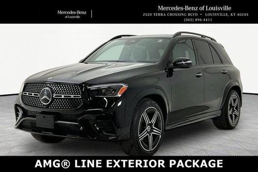 Obsidian Black Metallic 2025 Mercedes-Benz GLE 350 Base 4MATIC