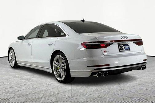 Glacier White Metallic 2020 Audi S8 4.0T quattro