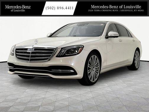 designo Diamond White Metallic 2018 Mercedes-Benz S-Class S 560