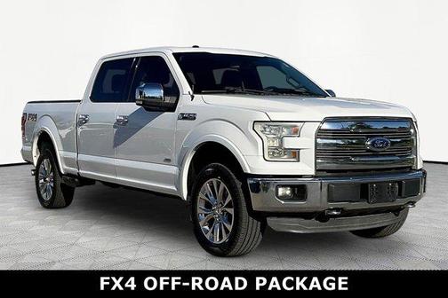 Oxford White 2015 Ford F-150 Lariat