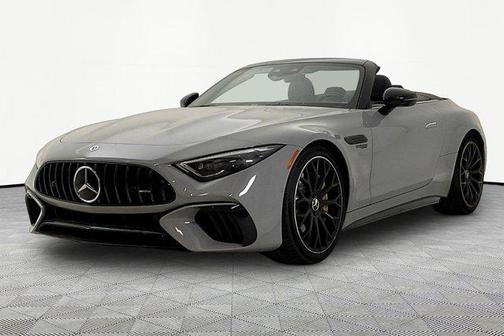 Alpine Gray 2022 Mercedes-Benz AMG SL 55 Base
