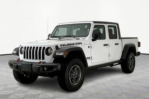 Bright White Clearcoat 2023 Jeep Gladiator Rubicon