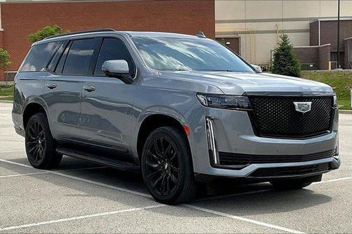 Satin Steel Metallic 2022 Cadillac Escalade Sport