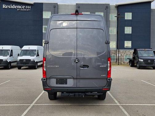 Gray Metallic 2025 Mercedes-Benz Sprinter 2500 High Roof