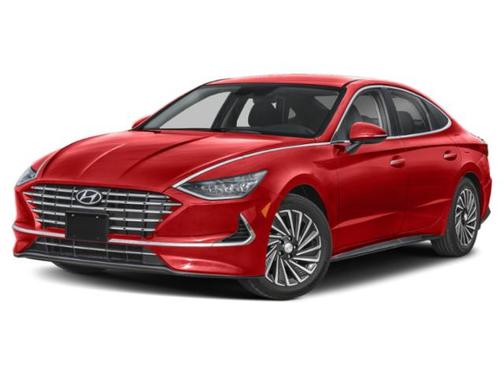 Ultimate Red 2023 Hyundai SONATA Hybrid SE