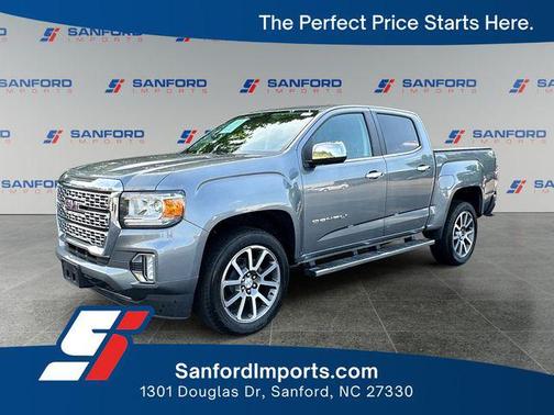 Satin Steel Metallic 2022 GMC Canyon Denali