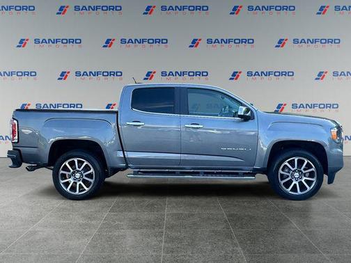Satin Steel Metallic 2022 GMC Canyon Denali