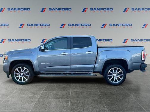 Satin Steel Metallic 2022 GMC Canyon Denali
